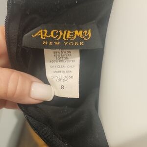 Alchemy New York Elegant Black Maxi Dress